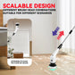 Electric Cleaning Brush Household Multi-functional 7-in-1 Toilet Bathroom Cleaning Brush