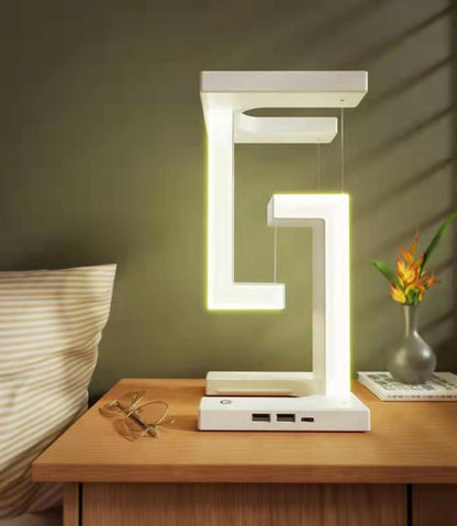 Creative Smartphone W ireless ChargingSuspension Table Lamp