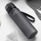 1PC Portable BPA Free Leak Proof Sports&Fitness Frosted Water Bottle High Quality Children and Adults Casual Water Cup