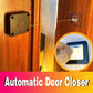 Automatic Door Closer - Punch-Free Soft Close for Sliding & Glass Doors | 500g-1000g Tension Closing Device