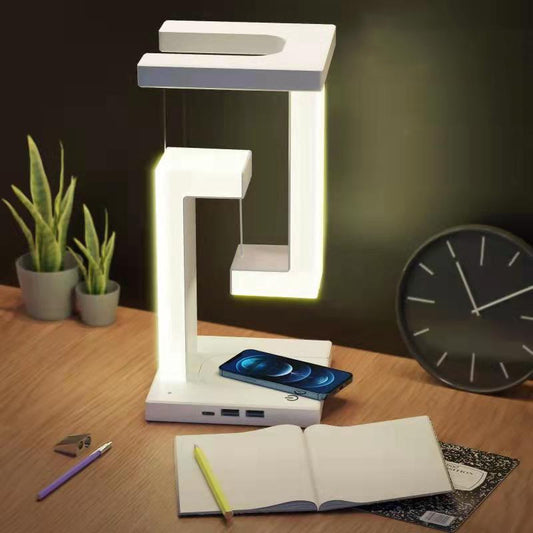 Creative Smartphone W ireless ChargingSuspension Table Lamp